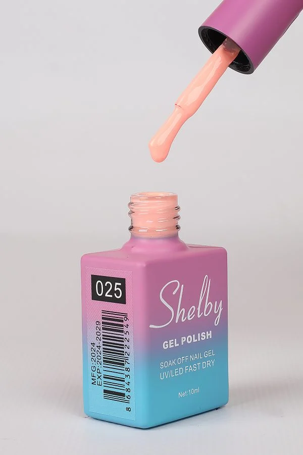 شلبی لاک ژل ساده 025