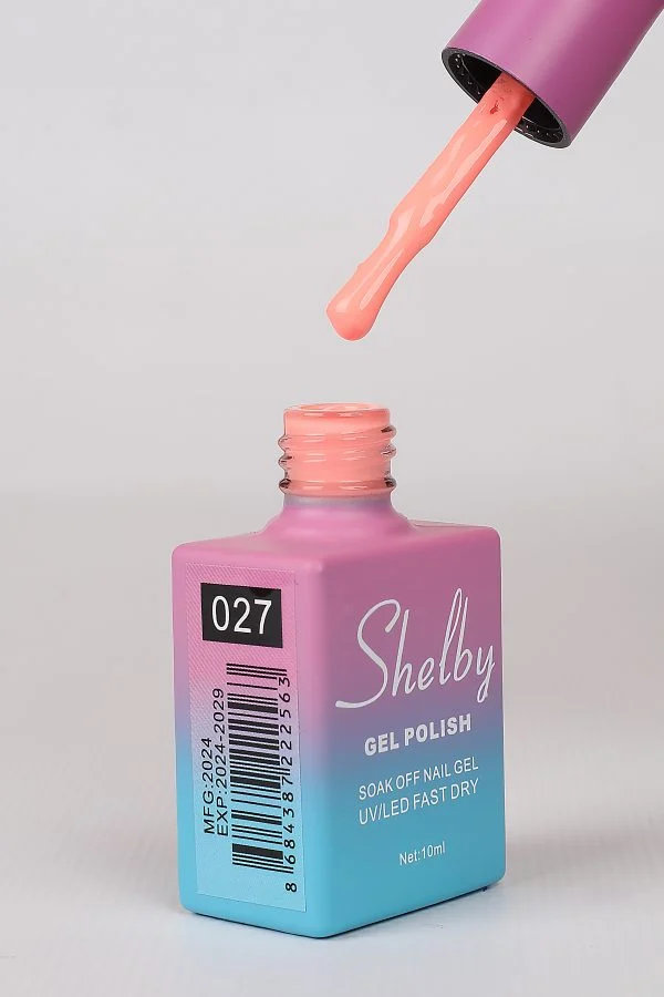 شلبی لاک ژل ساده 027