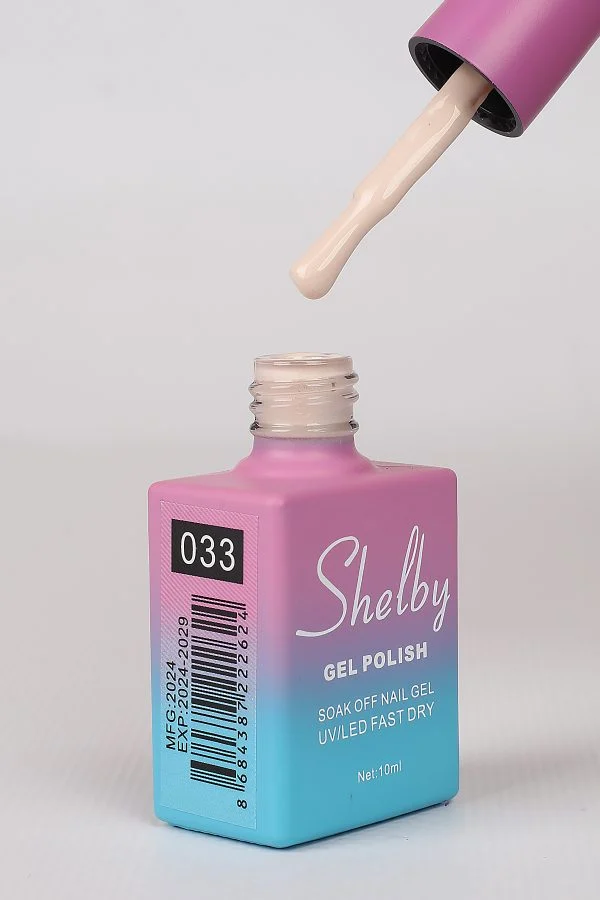 شلبی لاک ژل ساده033