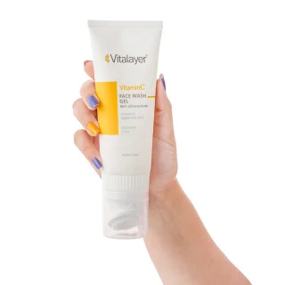 ژل شست و شوی و صورت ویتالیر مدل Vitamin C