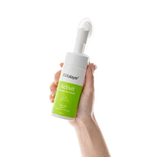 ویتالیر فوم شستشو صورت مدل Activit مناسب پوست چرب