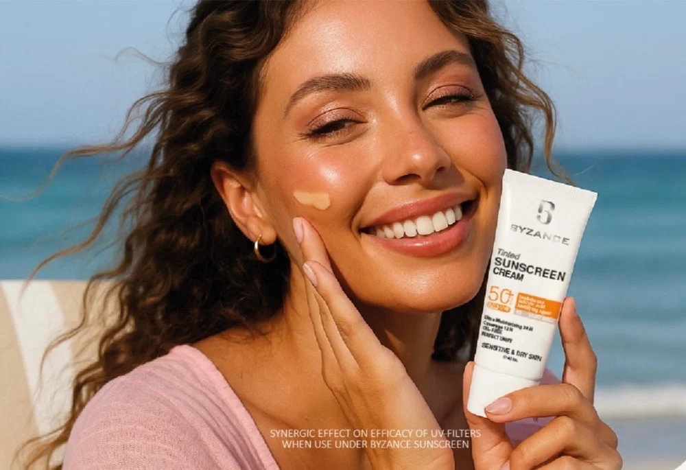 بیزانس کرم ضد آفتاب مناسب پوست خشک و حساس