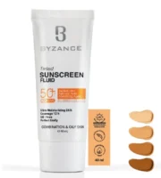 بیزانس فلویید ضد آفتاب رنگی مناسب پوست چرب و مختلط