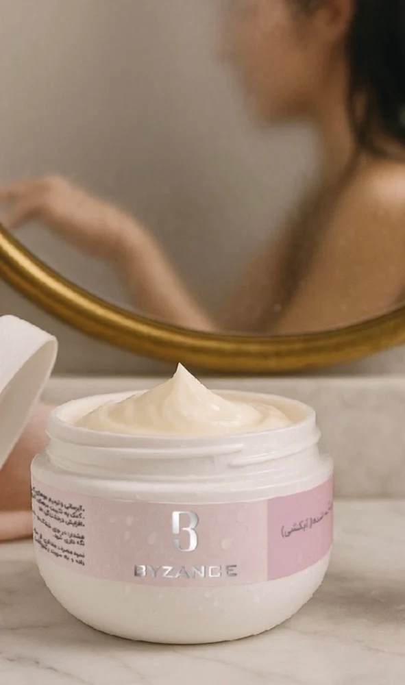 بیزانس ماسک مو مناسب موهای کراتینه ورنگ شده نیاز به آبکشی