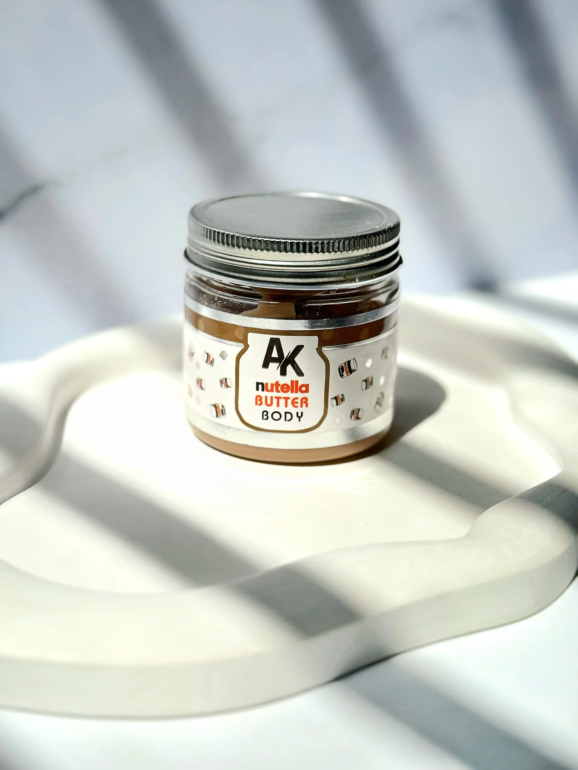 كره بدن رايحه نوتلا برندAK