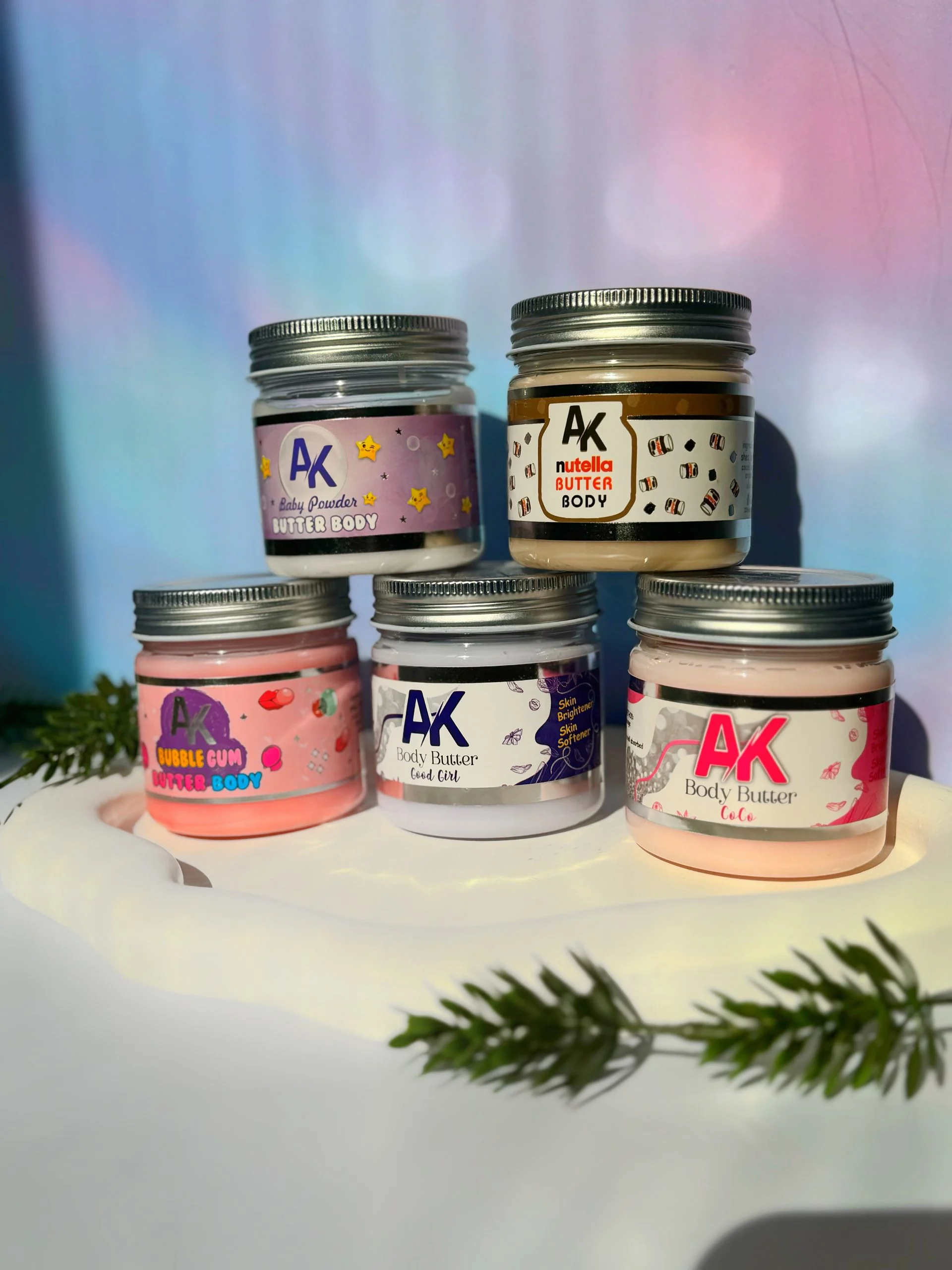 کره بدن رایحه عطری کوکو شنل برند AK