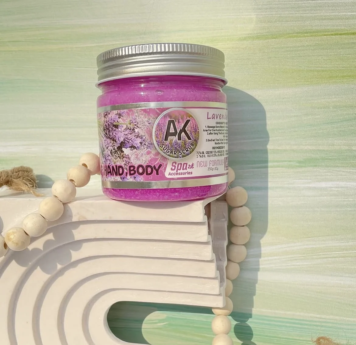 شوگر اسکراب رایحه لوندر برندAK