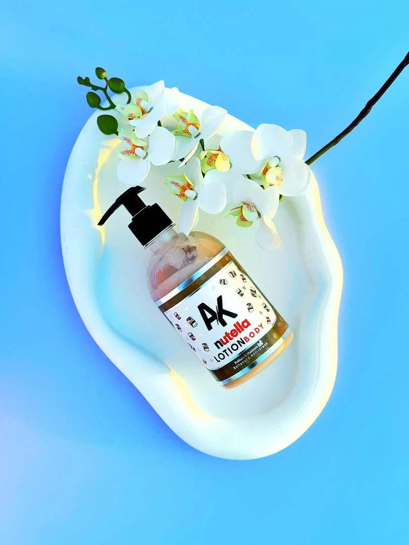 لوسیون آبرسان با رایحه فانتزی نوتلا برندAK